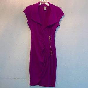 Cache Purple Dress